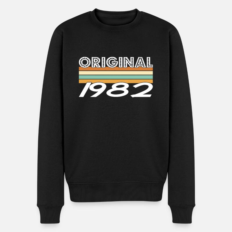 Original 1982 - Pull Premium bio Homme - noir