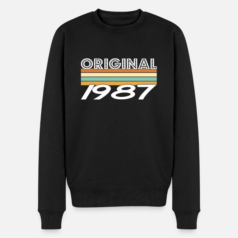 Original 1987 - Pull Premium bio Homme - noir