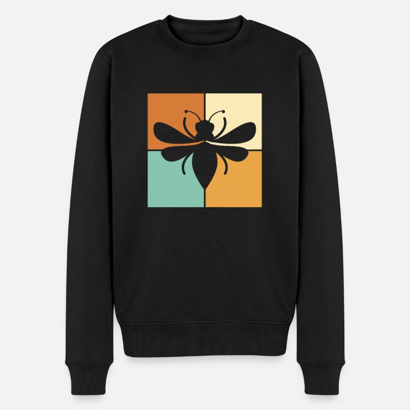 Abeille - Pull Premium bio Homme - noir