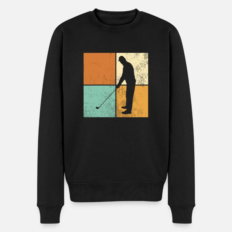 Golfe - Pull Premium bio Homme - noir