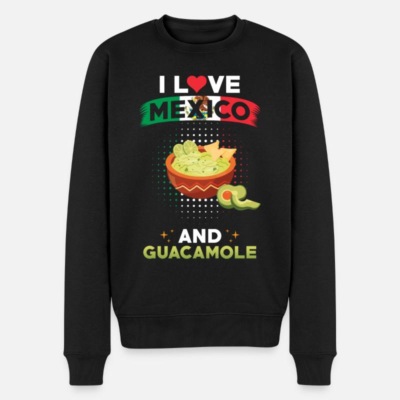 Guacamole Mexique Mexique - Pull Premium bio Homme - noir