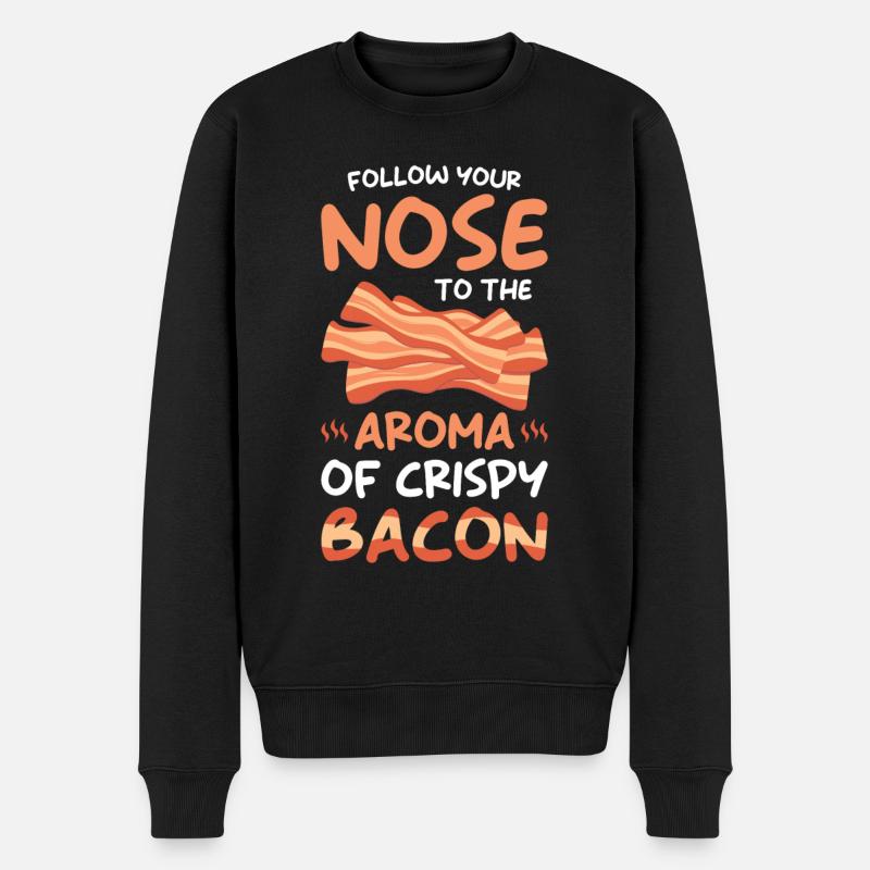 Cadeau Jambon de Bacon - Pull Premium bio Homme - noir