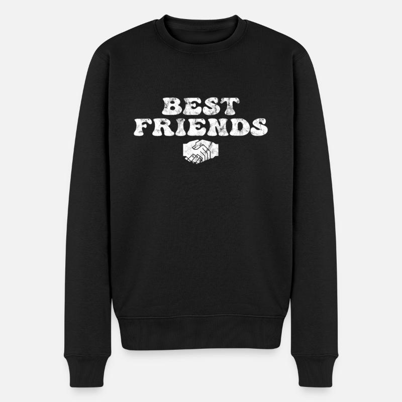 Meilleurs ami - Pull Premium bio Homme - noir