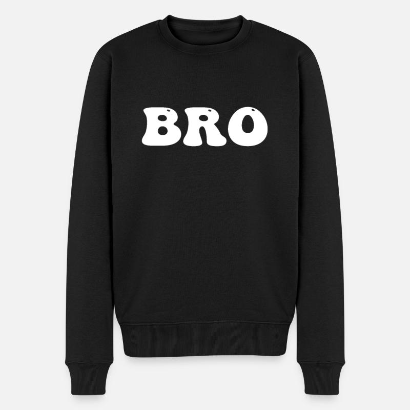 Frère Fr. Brudi - Pull Premium bio Homme - noir