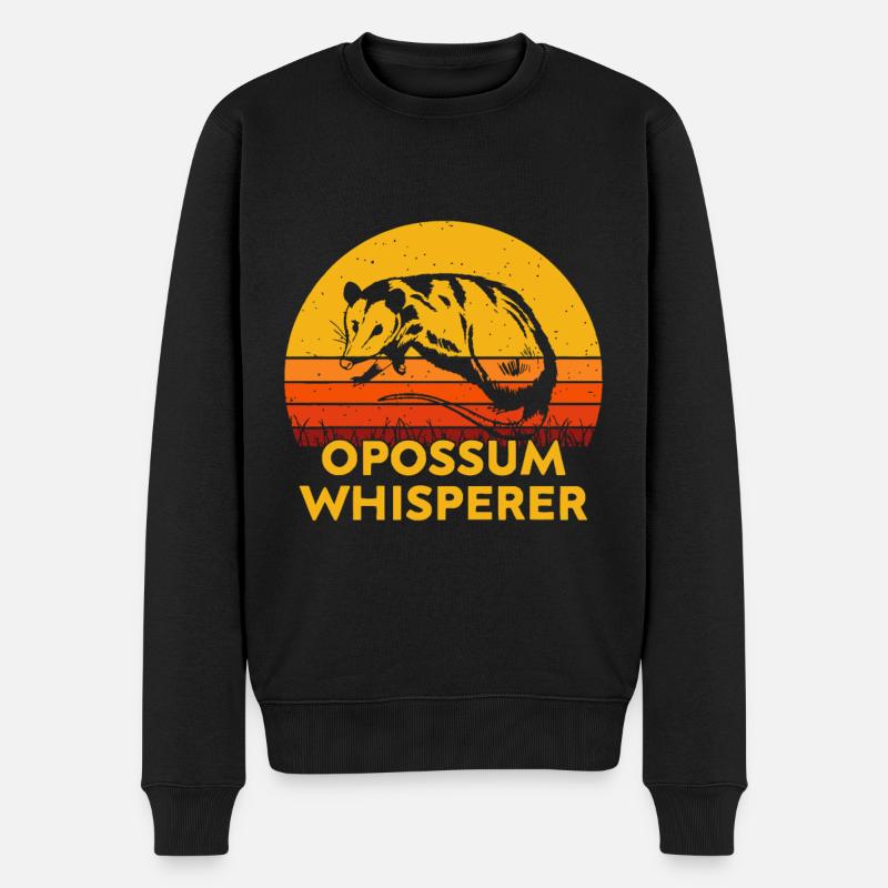 Opossum Whisperer - Pull Premium bio Homme - noir