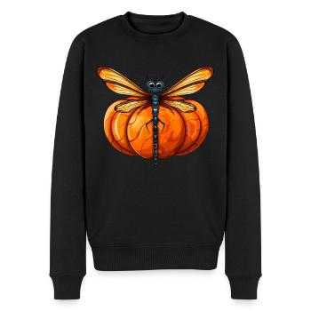 Dragonfly Pumpkin Lazy Halloween Party Costume Enfant - Pull Premium bio Homme - noir - Devant - Nico (187cm)