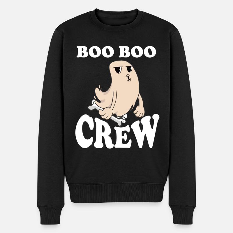 Ghost Boo Boo Crew - Pull Premium bio Homme - noir