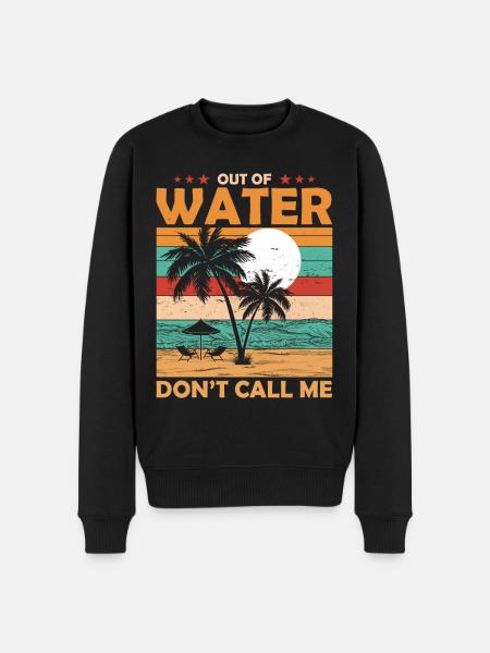 Diver Pension - Men's Premium Organic Jumper - black