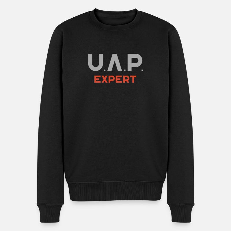 Uap Expert Alien Hunter Ufo - Pull Premium bio Homme - noir