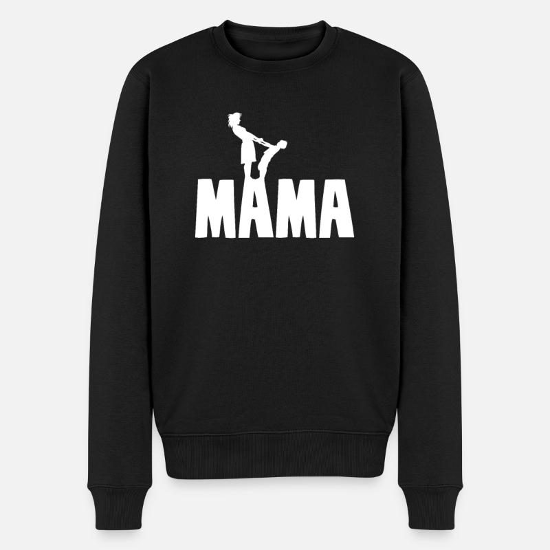 Maman - Pull Premium bio Homme - noir