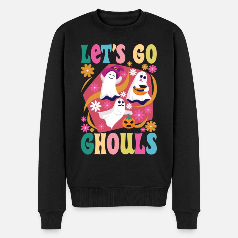 Let’s Go Ghouls - Pull Premium bio Homme - noir