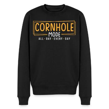 Cornhole Game Retro - Pull Premium bio Homme - noir - Devant - Nico (187cm)