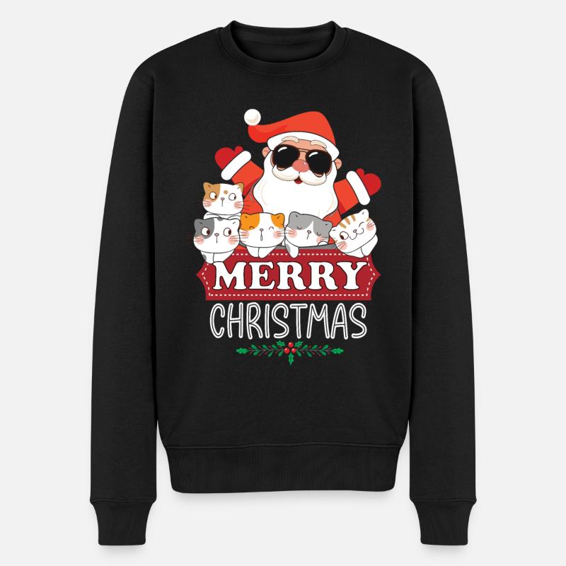 Joyeux Noël - Pull Premium bio Homme - noir