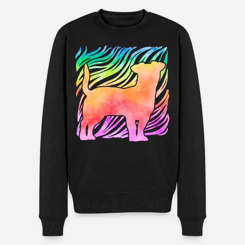 Jack Russell Terrier - Pull Premium bio Homme - noir