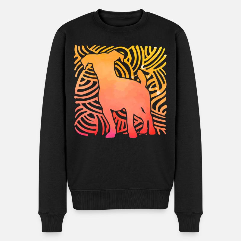 Jack Russell Terrier - Pull Premium bio Homme - noir