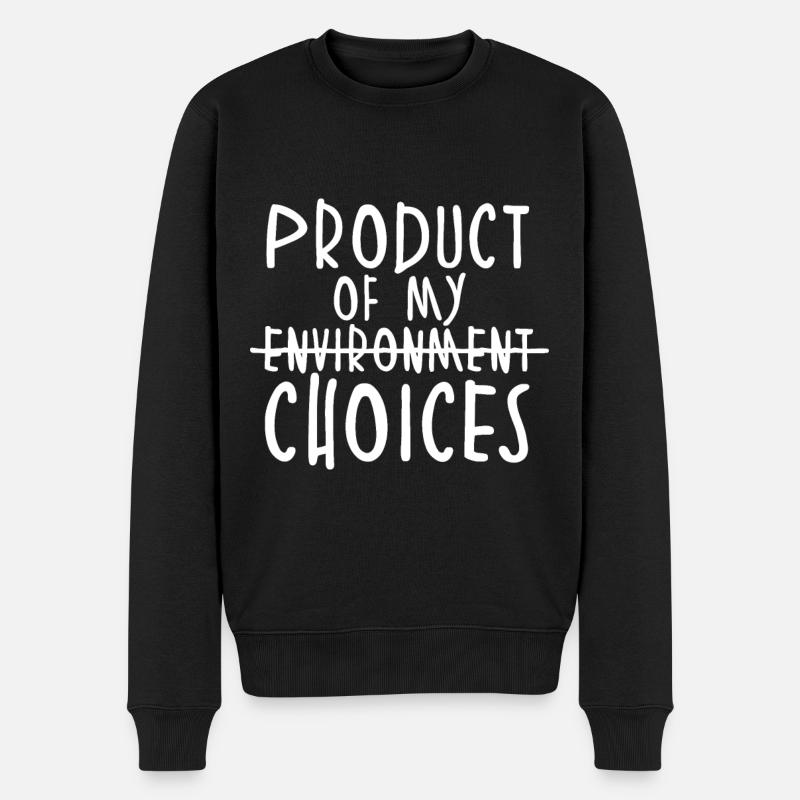 Produkt meiner Wahl - Männer Premium Bio Pullover - Schwarz