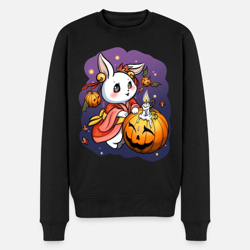 Lapin Obon mignon - Pull Premium bio Homme - noir