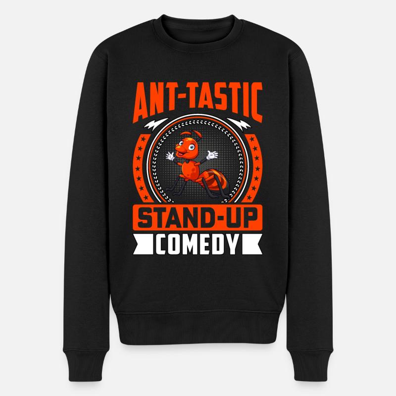 Comédie de stand-up fantastique - Pull Premium bio Homme - noir