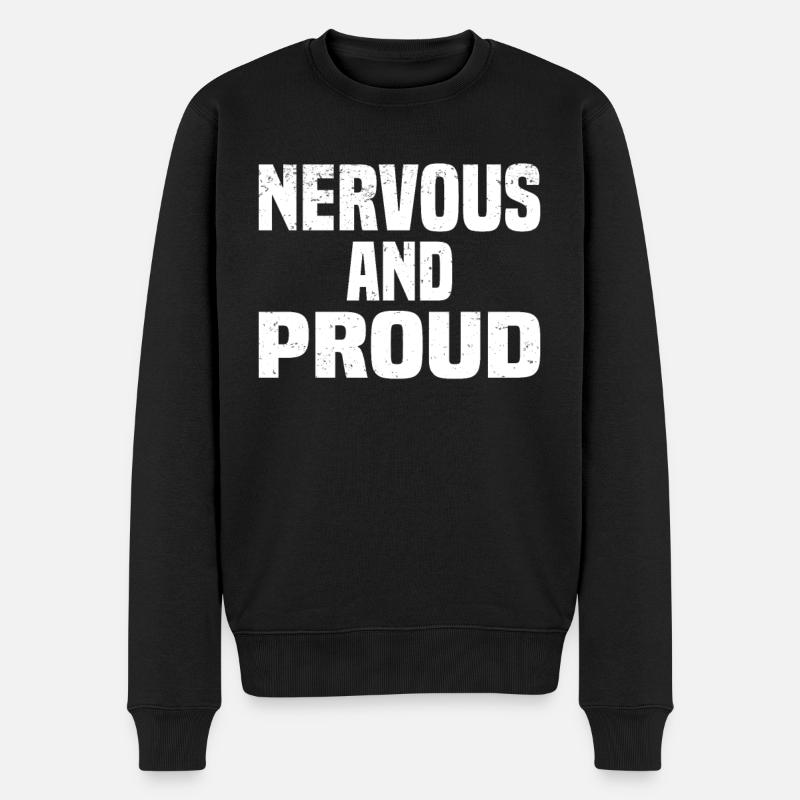 Misanthrope Antisocial Introverti - Pull Premium bio Homme - noir