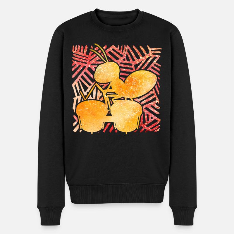 Ameise - Männer Premium Bio Pullover - Schwarz