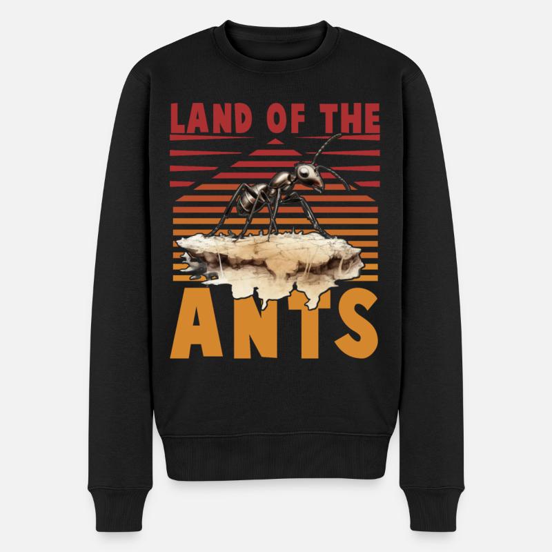 Terre des fourmis - Pull Premium bio Homme - noir