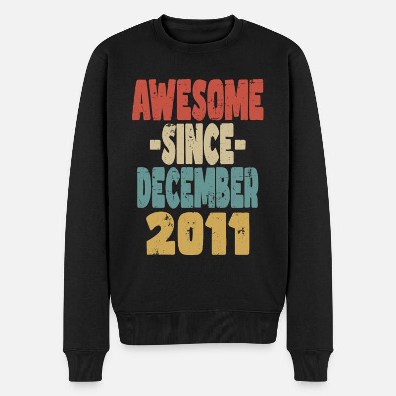 Génial Décembre 2011 - Pull Premium bio Homme - noir