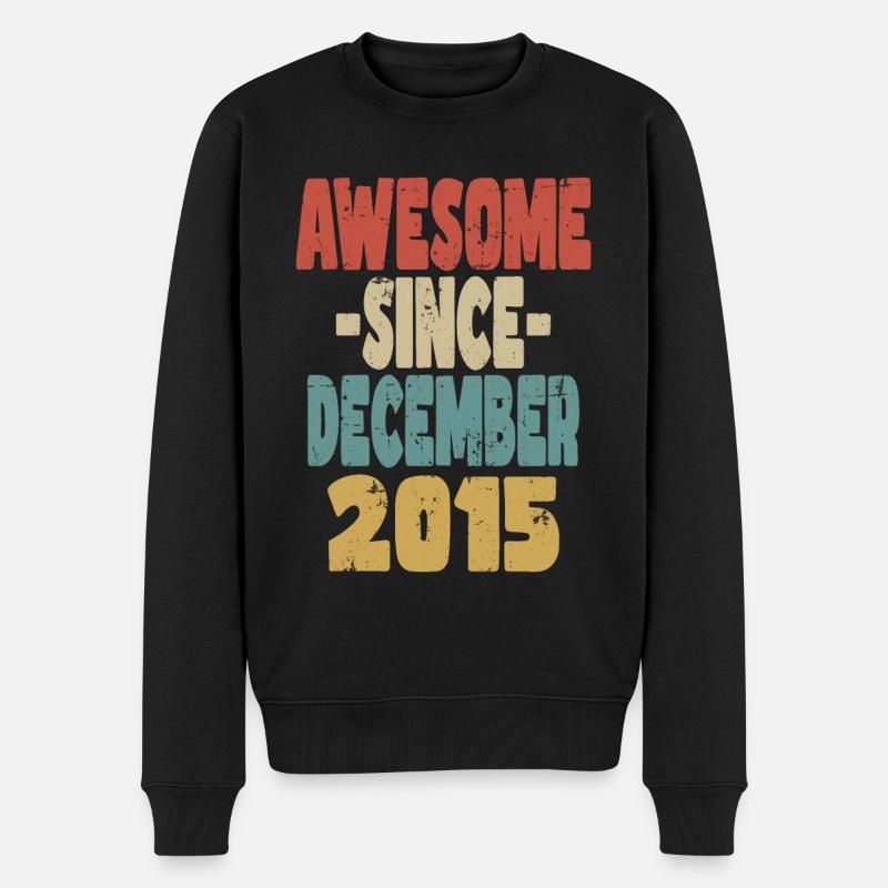 Génial Décembre 2015 - Pull Premium bio Homme - noir
