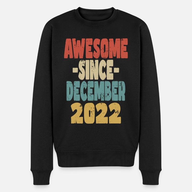 Génial décembre 2022 - Pull Premium bio Homme - noir