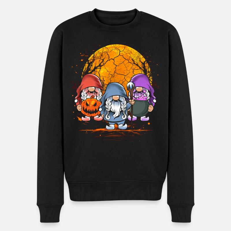 Gnomies Halloween - Pull Premium bio Homme - noir