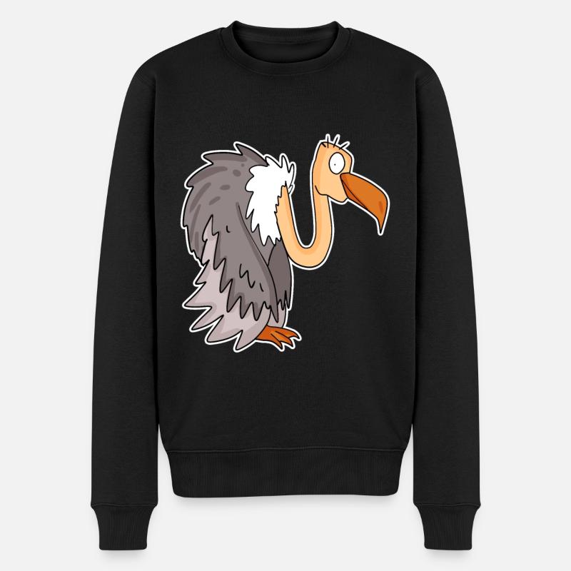 Vautour - Pull Premium bio Homme - noir