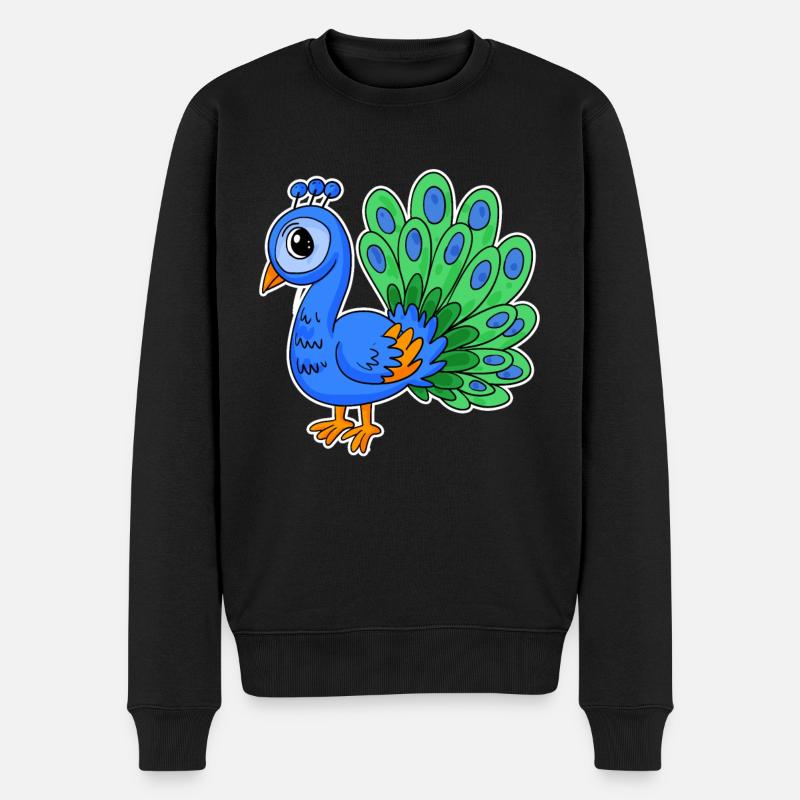 Paon - Pull Premium bio Homme - noir