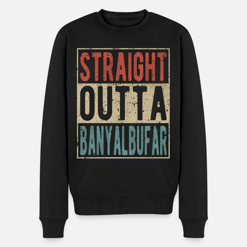Direkt aus Banyalbufar - Männer Premium Bio Pullover - Schwarz