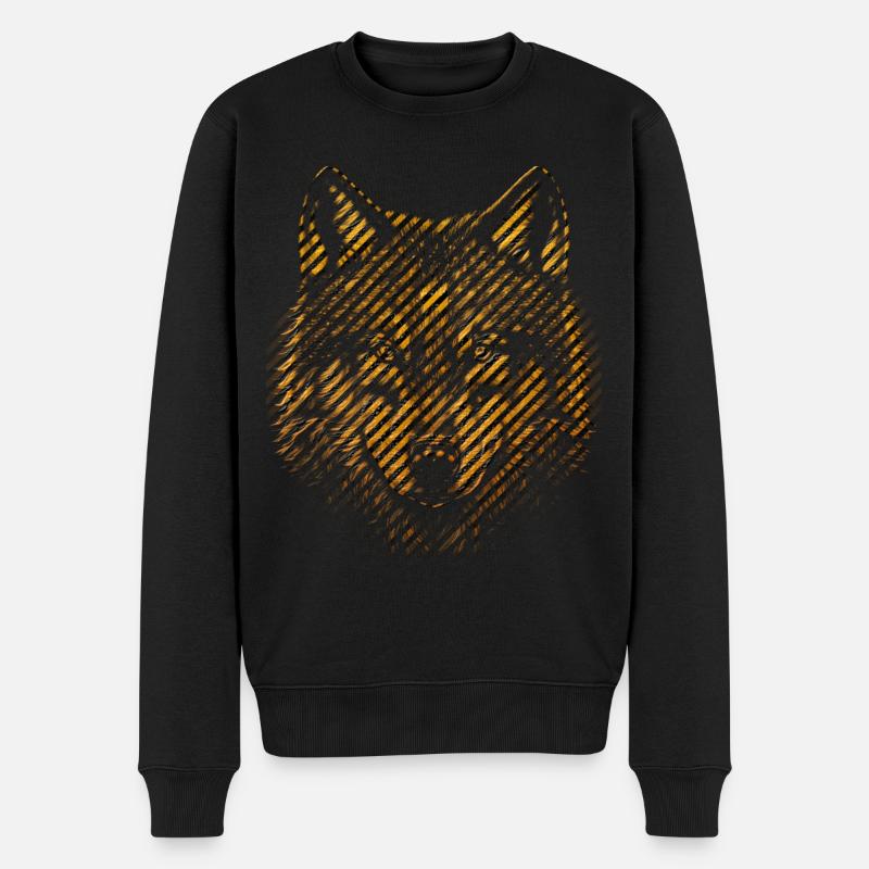 Loup - Pull Premium bio Homme - noir