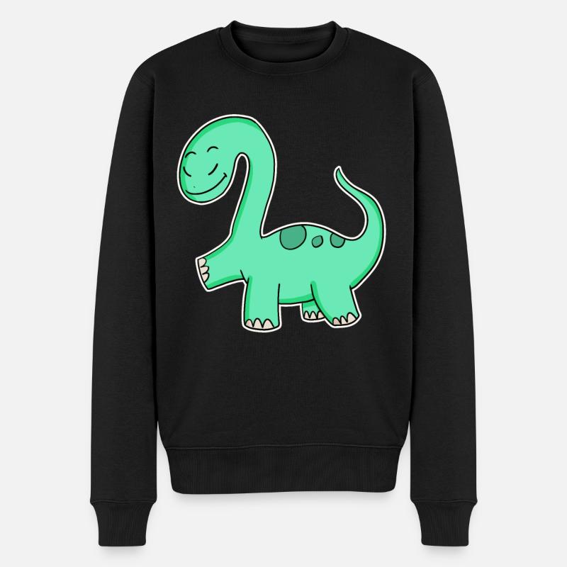 Dino - Pull Premium bio Homme - noir