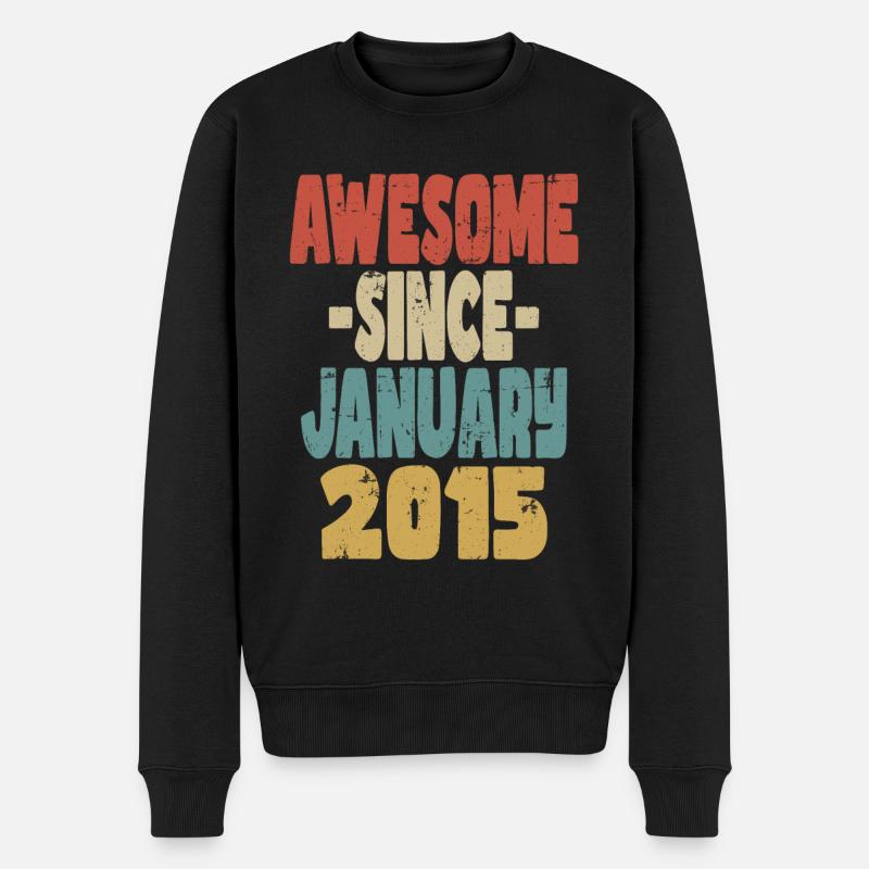 Génial Janvier 2015 - Pull Premium bio Homme - noir