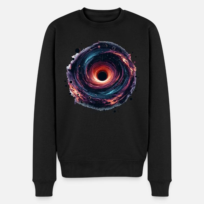 Astrophysique Passionné d’astronomie Science Espace - Pull Premium bio Homme - noir