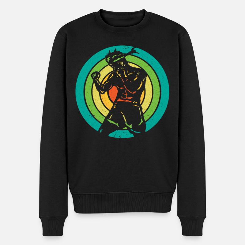 Muay Thaï - Pull Premium bio Homme - noir