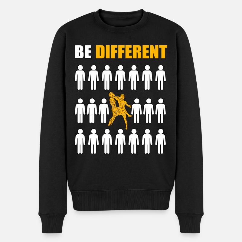 être différent Muay Thai - Pull Premium bio Homme - noir