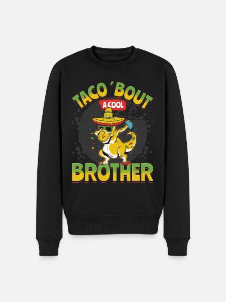 taco - Men's Premium Organic Jumper - black