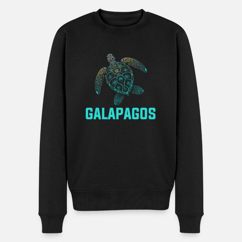 Îles Galápagos, équateur Galápagos - Pull Premium bio Homme - noir