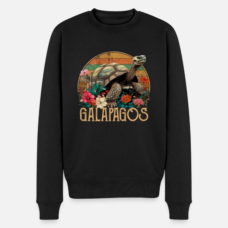 Îles Galápagos, équateur Galápagos - Pull Premium bio Homme - noir