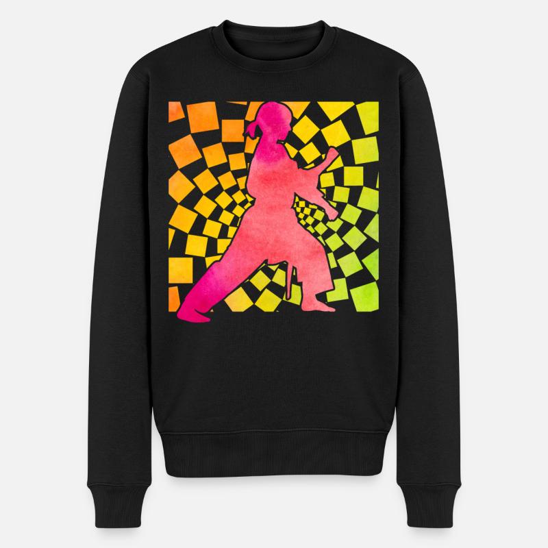 Wing Chun - Pull Premium bio Homme - noir