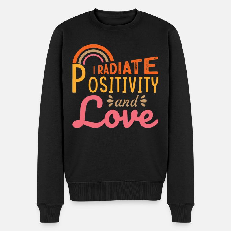 Conception d’affirmations positives inspirantes pour - Pull Premium bio Homme - noir