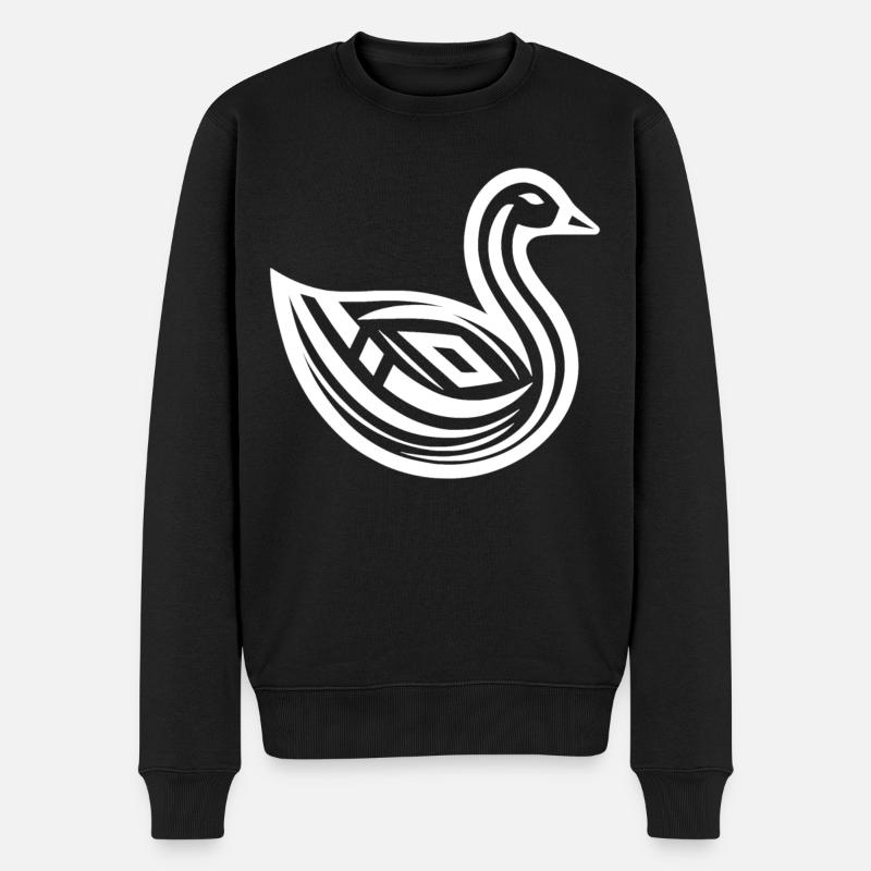 Zodiaque amérindien d’oie - Pull Premium bio Homme - noir