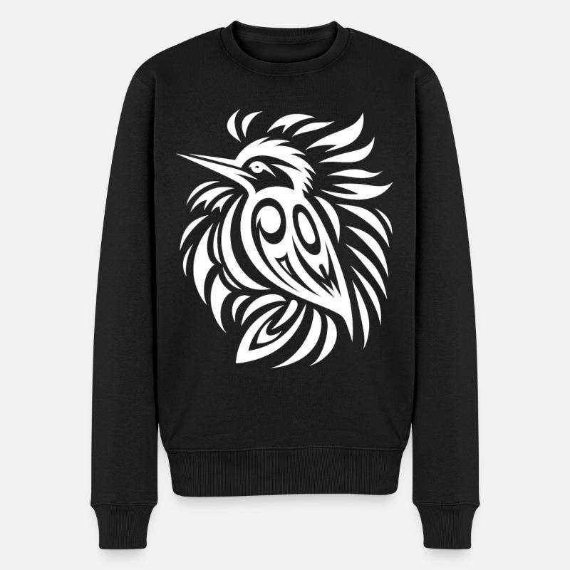 Pic Amérindien Zodiaque - Pull Premium bio Homme - noir