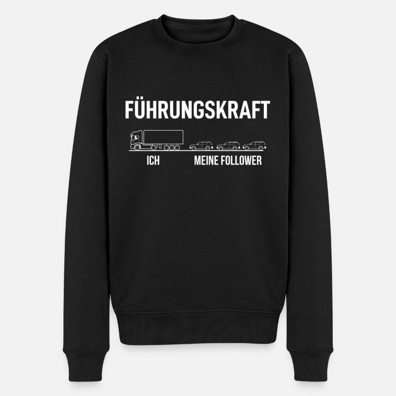 Karneval - Männer Premium Bio Pullover - Schwarz