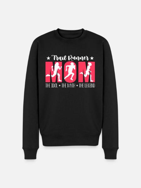 Trail Runner Mom The Idol The Trail Running Lover - Men's Premium Organic Jumper - black