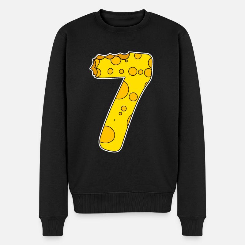 Graphique 7 - Pull Premium bio Homme - noir