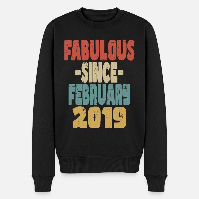 Fabuleux février 2019 - Pull Premium bio Homme - noir