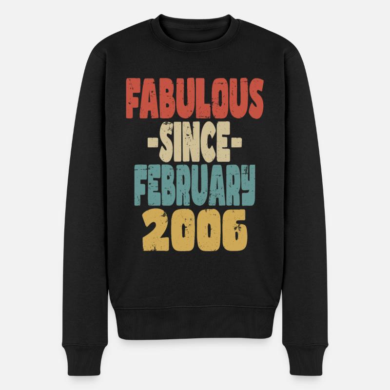Fabuleux Février 2006 - Pull Premium bio Homme - noir